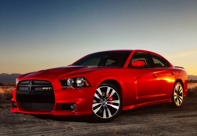 Red car